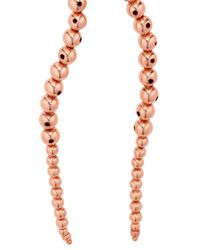 Paula Mendoza | Pink Rose Gold Double Glaucus Bubble Necklace | Lyst
