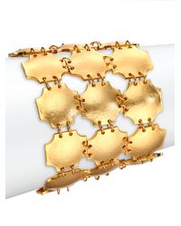 Stephanie Kantis | Metallic Russet Three-Row Bracelet | Lyst