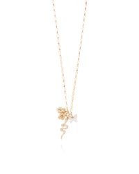 Sydney Evan | Metallic Poppy Snake Butterfly and Owl Charm Necklace | Lyst
