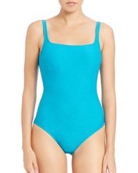 Gottex | Blue One-piece Tank Swimsuit | Lyst
