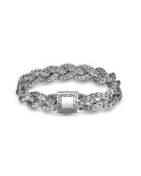 John Hardy | Metallic Braided Chain Bracelet | Lyst