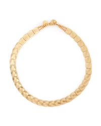 Philippe Audibert | Metallic 'alienor' Metal Braid Necklace | Lyst