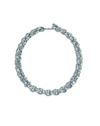 John Hardy | Blue Bamboo Link Necklace | Lyst