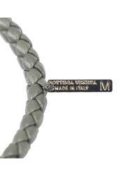 Bottega Veneta | Gray Bijoux Bracelet One Wire Woven Knot | Lyst