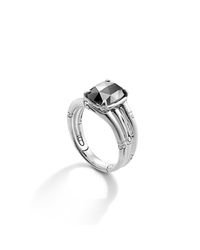 John Hardy | Metallic Octagon Ring | Lyst