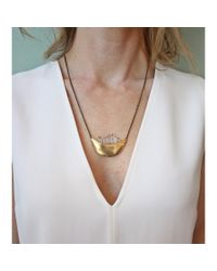 Native Rainbow | Metallic Crystal Empire Necklace | Lyst