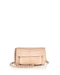 Nancy Gonzalez | Pink Mini Crocodile Chain Crossbody Bag | Lyst
