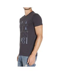 Armani Jeans | Blue T-shirt for Men | Lyst