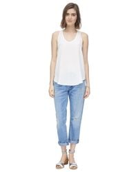 Rebecca Taylor | White Olivia Tank | Lyst