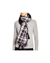 Donni Charm | Multicolor Tartan Diagonal Scarf | Lyst