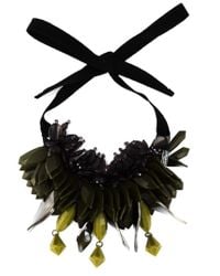 P.A.R.O.S.H. Green 'ossyne' Necklace