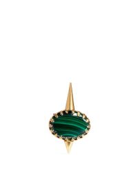 Ela Stone | Green 'Perla' Stone Spike Ring | Lyst