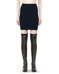 Alexander Wang | Blue Stretch Pencil Skirt | Lyst