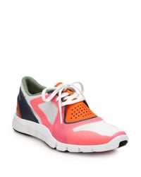 Adidas By Stella McCartney | Pink Alayta Stud Sneakers | Lyst