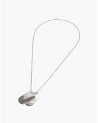 A.P.C. | Metallic Army Necklace | Lyst