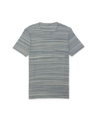 Club Monaco | Blue Short-sleeve Stripe Tee for Men | Lyst