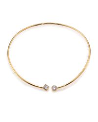 Michael Kors | Metallic Park Avenue Glam Jeweled Collar Necklace | Lyst