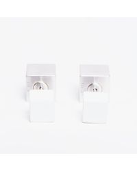 Ming Yu Wang | White Eclipse Earrings | Lyst