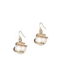 Lulu Frost - White Oleander Drop Earring - Lyst