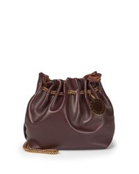 Stella McCartney | Purple Noma Small Faux Leather Bucket Bag | Lyst
