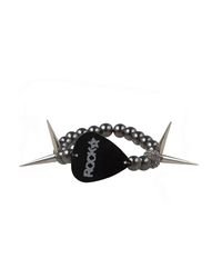 Electric Picks - Black 'idol' Bracelet - Lyst
