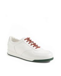 Gucci &#39;tennis 84&#39; Sneaker in White for Men (WHITE/ WHITE) | Lyst