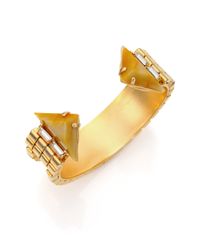 DANNIJO | Metallic Andy Crystal Cuff Bracelet | Lyst
