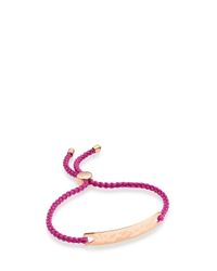 Monica Vinader | Metallic Havana Friendship Bracelet | Lyst