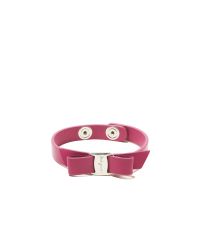 Ferragamo - Purple Vara Bow Bracelet - Lyst