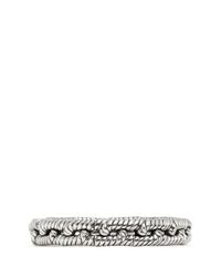 Philippe Audibert | Metallic 'ethan' Rope Chain Elastic Bracelet | Lyst