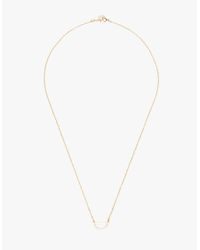 Need Supply Co. | Metallic Half Moon Necklace | Lyst