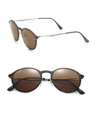 Ray-Ban | Brown 49mm Phantos Sunglasses for Men | Lyst