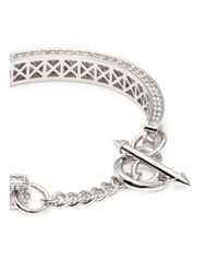 Eddie Borgo | Metallic 'zenith' Crystal Pavé Cuff | Lyst