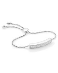 Monica Vinader | Metallic Baja Diamond Bracelet | Lyst