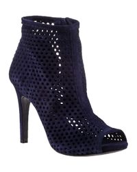 Pedro Garcia - Blue Sylvana Ankle Boot Gem Navy Suede - Lyst