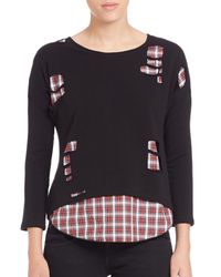 Generation Love | Red Brooklyn Distressed Pullover Sweater | Lyst