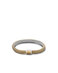 John Hardy | Metallic Classic Chain 9mm Bracelet In Silver And 18k Gold for Men | Lyst