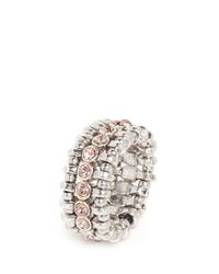 Philippe Audibert | Metallic Amelia Round Stone Ring | Lyst