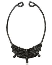 Mariah Rovery | Black Colar Rainha Necklace | Lyst