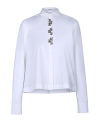 Dorothee Schumacher - White Elite Objects Embellished Blouse - Lyst