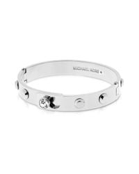 Michael Kors - Metallic Astor Metal Bangle W/studs - Lyst