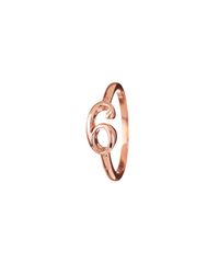 Lulu Frost - Pink Code Number 14kt Rose Gold #6 Ring - Lyst