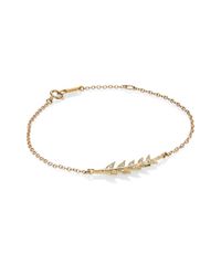 Mizuki | Metallic Sea Of Beauty Diamond & 14K Yellow Gold Branch Bracelet | Lyst