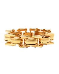 Lele Sadoughi | Metallic Mini Satellite Bracelet In Gold | Lyst