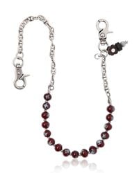 Lardini | Brown Murano Glass Beads Pocket Chain for Men | Lyst