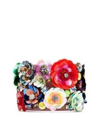 J.Crew | Multicolor Blooming Sequin Paillette Cuff Bracelet | Lyst
