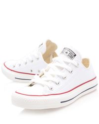 white low cut chuck taylors