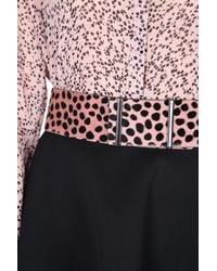 Dorothee Schumacher - Black Vibrant Texture Belt Width 6 Cm - Lyst