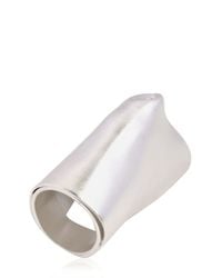 Noritamy | Metallic Dented Collection Ring | Lyst