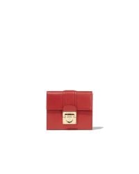 Ferragamo - Red French Wallet - Lyst
